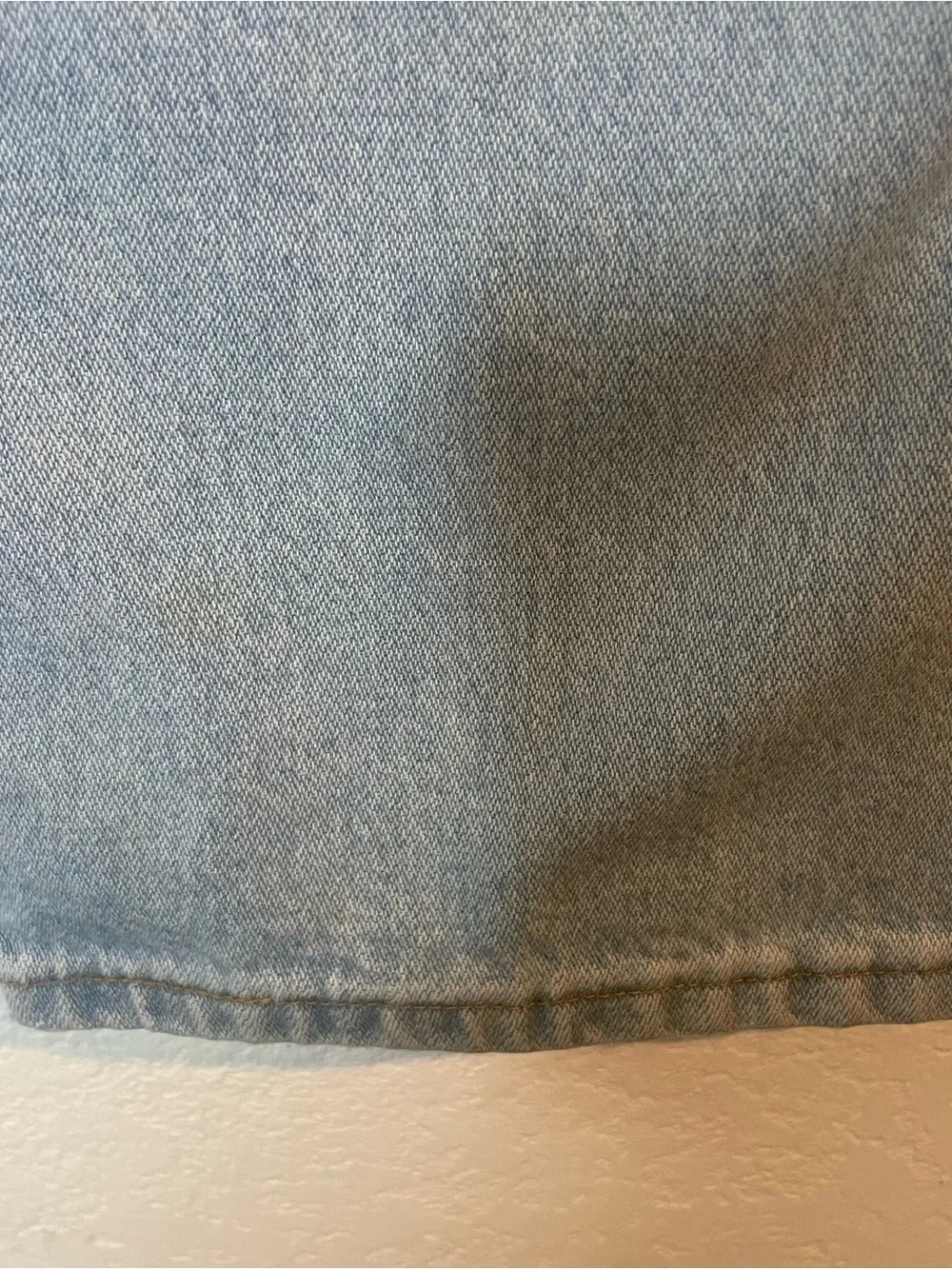 Wrangler 13MWZGH Cowboy Cut Original Fit Jeans Mens 33x34 Light Blue